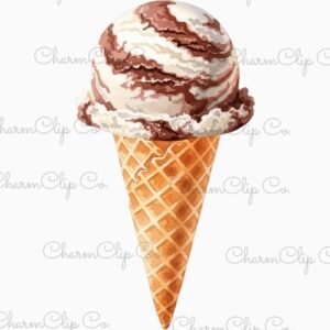 Icecream Chocolate Marble